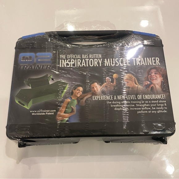 New Bas Rutten Inspiratory Respiratory O2 Muscle Training Device - Picture 1 of 5